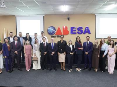 Notícia destaque: Dia é marcado por debate na ESA e seminário pelos 75 anos da PGM Cuiabá