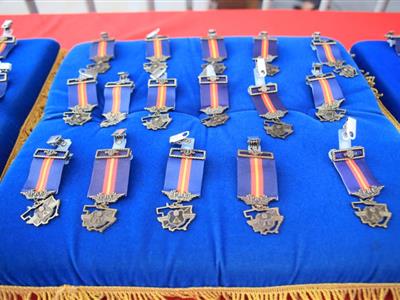 Foto da Notícia: Gisela Cardoso recebe medalha de mérito por ações em prol da Segurança Pública