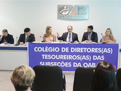 Foto da Notícia: Regras de gestão visando à eficiência orçamentária são tema de Colégio